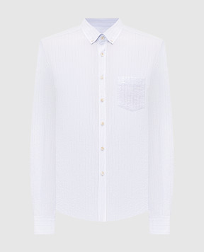 Florentino Blue striped shirt 126720611841