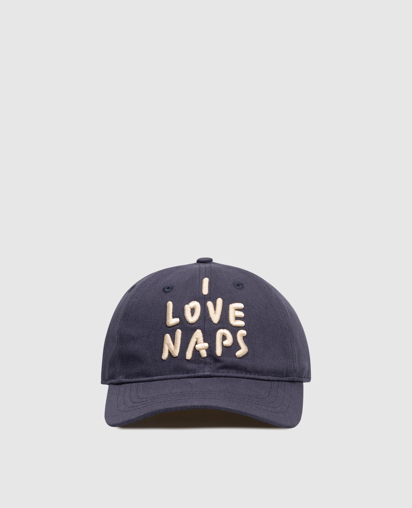 

Blue cap with embroidery Max & Co