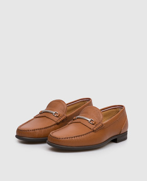 Bally Drift brown leather loafers MSF0LOVT824