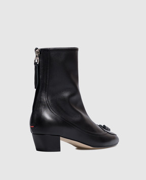 Aeyde Betsy black leather boots AB0719001001226
