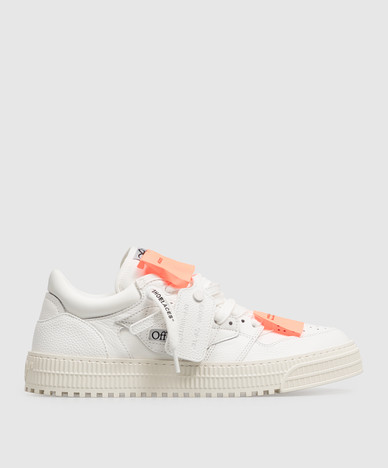 White 3.0 Court combo sneakers with branded patches