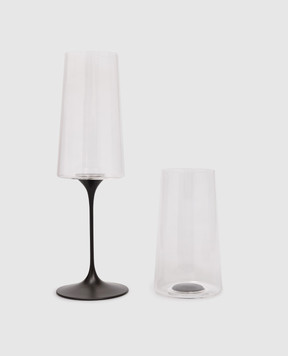 Trebonn SplitGlass Crystal Highball Glass Set 2025130