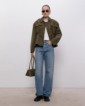 Alexander McQueen Khaki jacket 875815QEAHY