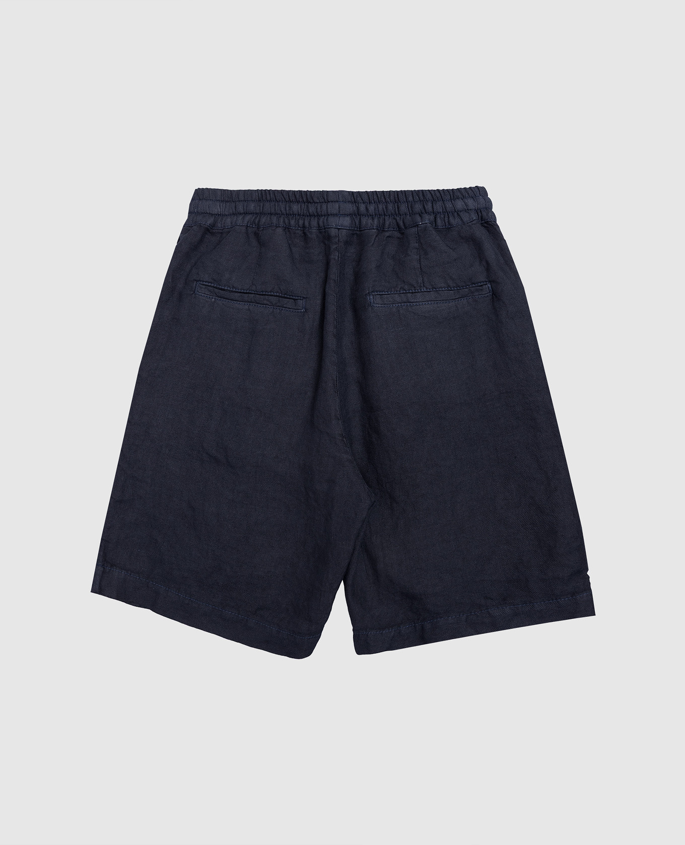 

Children's blue linen shorts Brunello Cucinelli