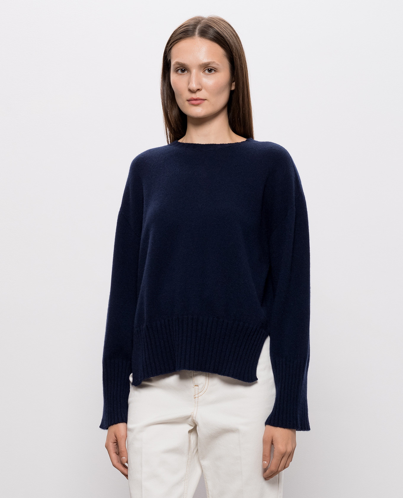 Blue cashmere sweater Twinset 3