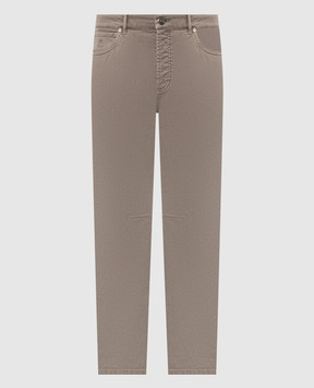 Brunello Cucinelli Khaki jeans M277PX1290