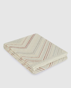 Missoni Home Beige Catullo wool and cashmere plaid 1C3PL99005