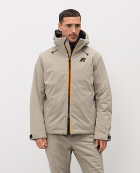 K-Way LESARCS khaki ski jacket K5123YW