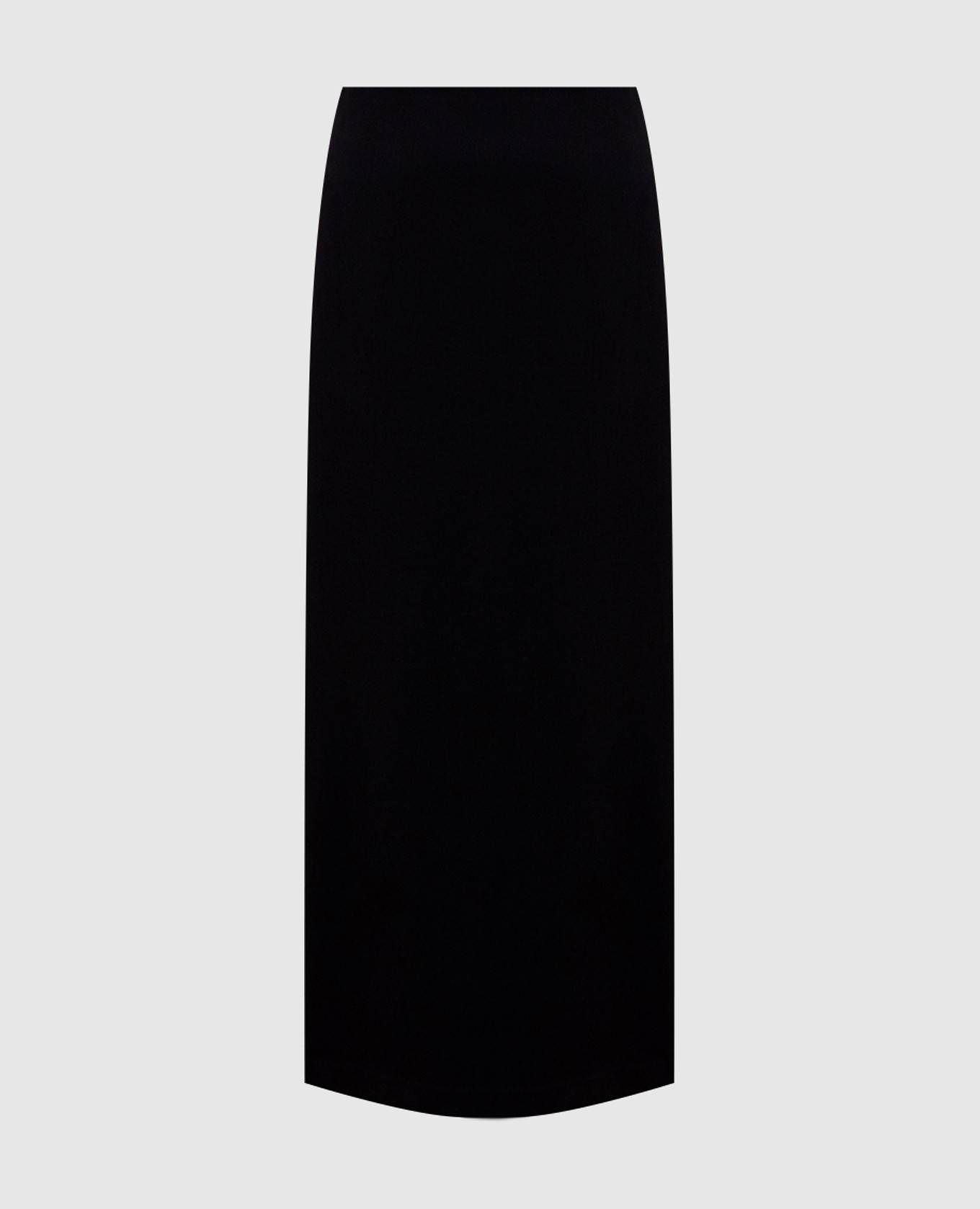 

SAMOS black wool skirt Loulou de Saison