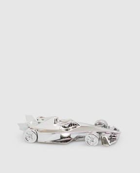 Amalgam Silver souvenir in the shape of a Formula E GEN3 car M6179