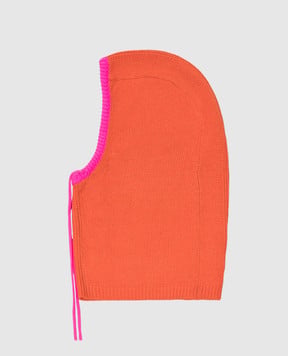 Max & Co Orange hood with wool and cashmere MCLPINO