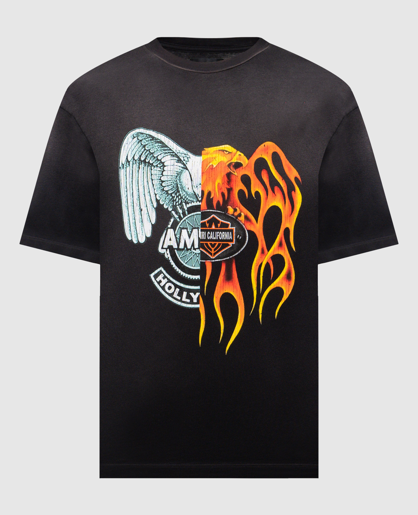 

Black T-shirt with print AMIRI