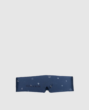 Dore & Rose Children's blue silk sleep mask DEEPSLEEPMASKKIDS