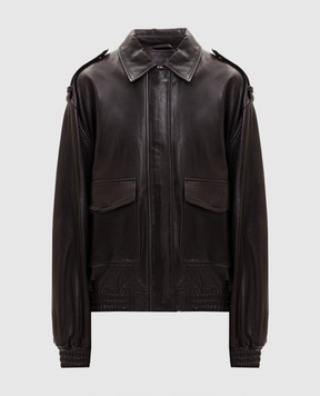 ARMA Dark brown Astra leather jacket 010L26104602