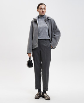 Peserico Gray wool golf S99427F1809770
