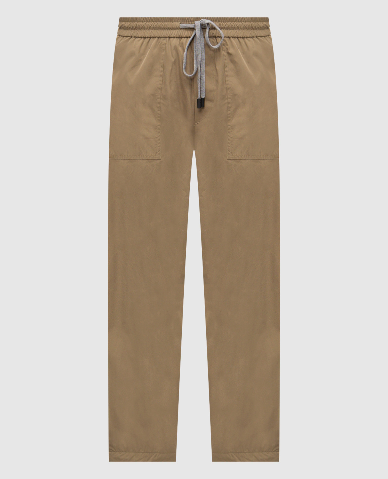 

Khaki insulated pants Peserico