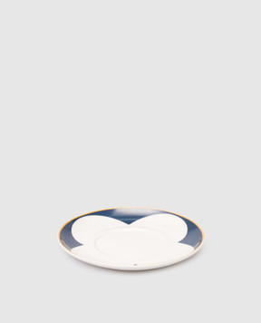 Geminiano Cozzi 1765 White porcelain saucer for El Leon coffee cup JQCGP069083