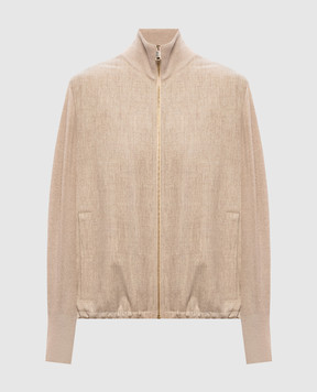 Fabiana Filippi Beige jacket with wool GCD226F220M436