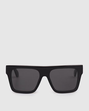 Off-White Black Columbus sunglasses with OFF logo print OW10011007146