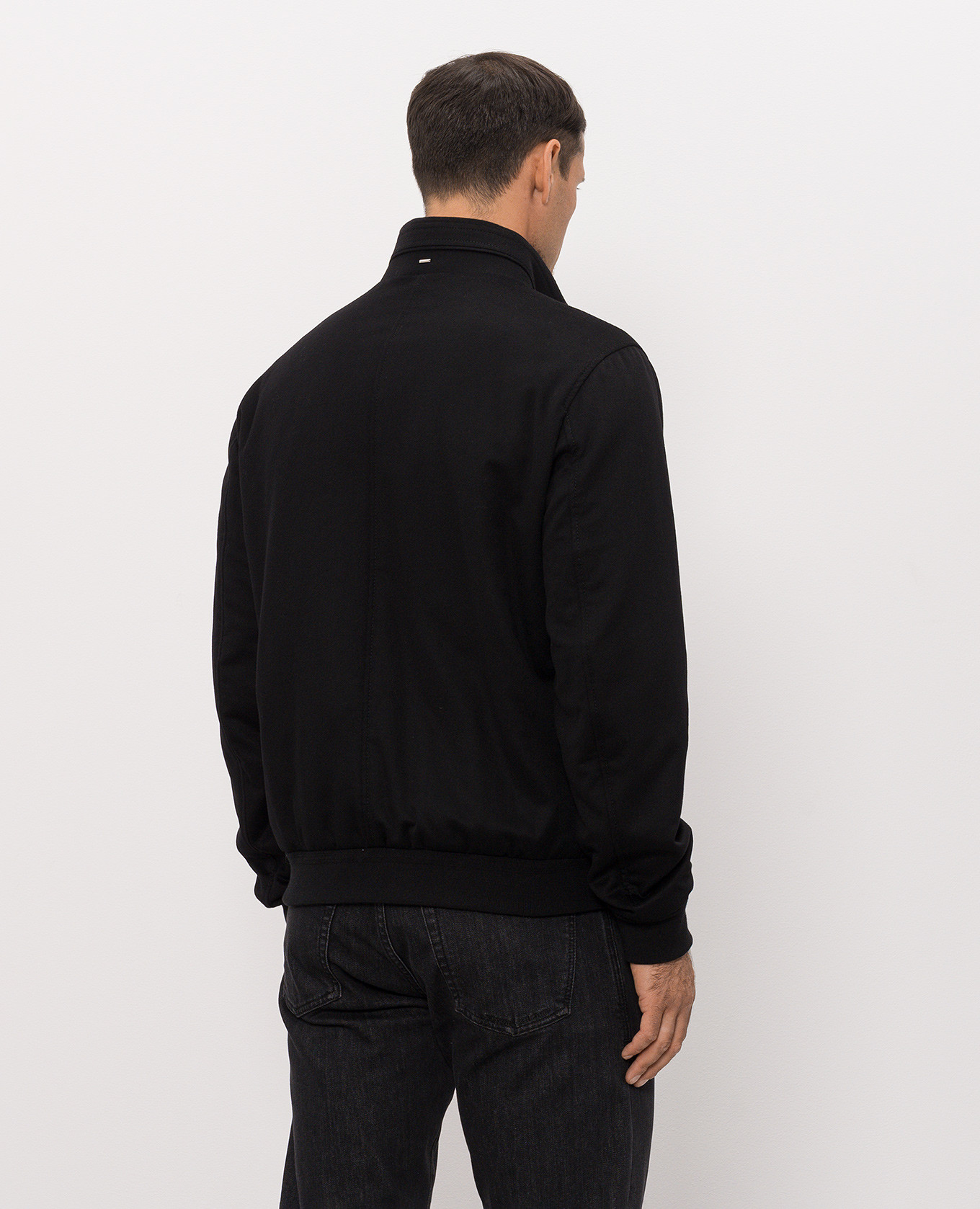 Black cashmere jacket Stefano Ricci 4