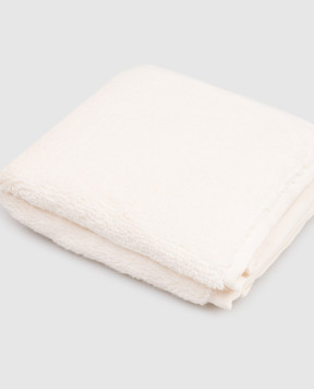 Hamam Olympia Ivory Terry Face Towel OLYMPIAORGANICWASHCLOTH