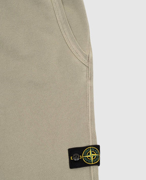Stone Island Children's khaki sports pants L2S166200004S042514