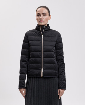 Be Florence Black quilted down jacket BE2621