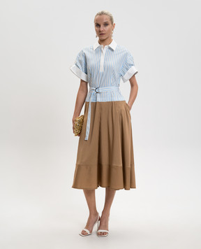 Simkhai Striped shirt dress with belt 1261244SS