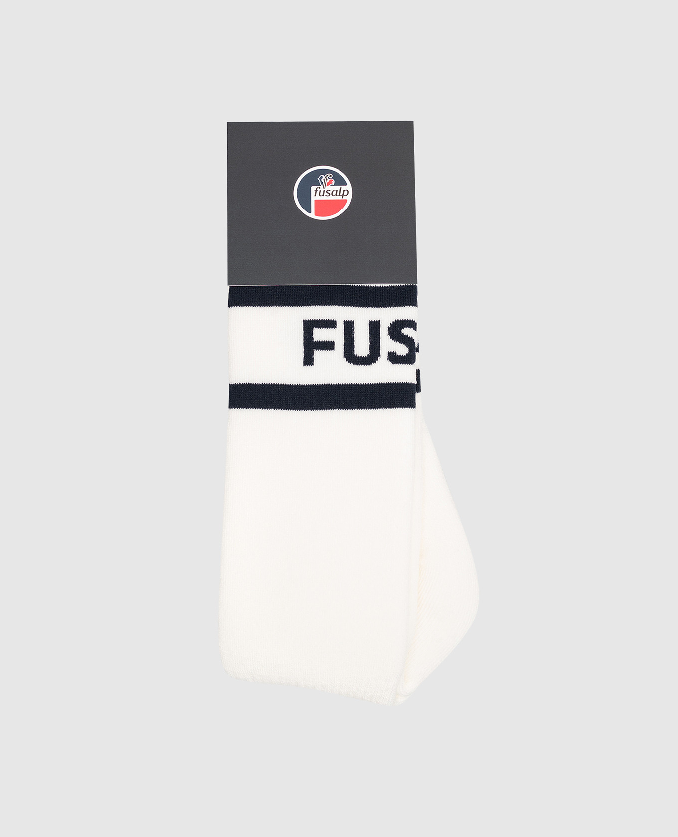 PISTE PRO socks in ivory with wool