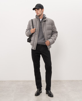Castangia dal 1850 Gray wool and cashmere sweater BTMOD7