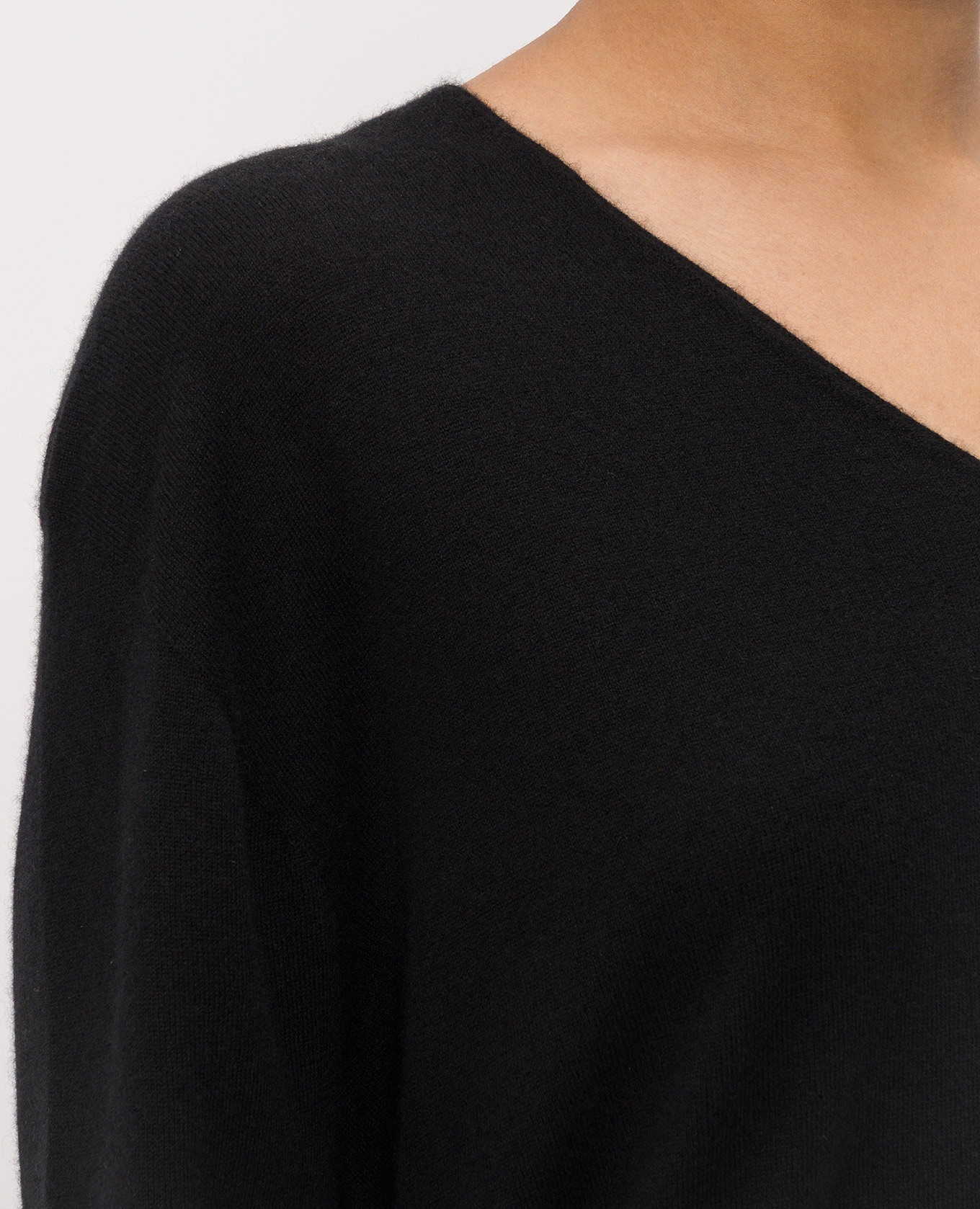 Onofre black cashmere pullover The Row 5