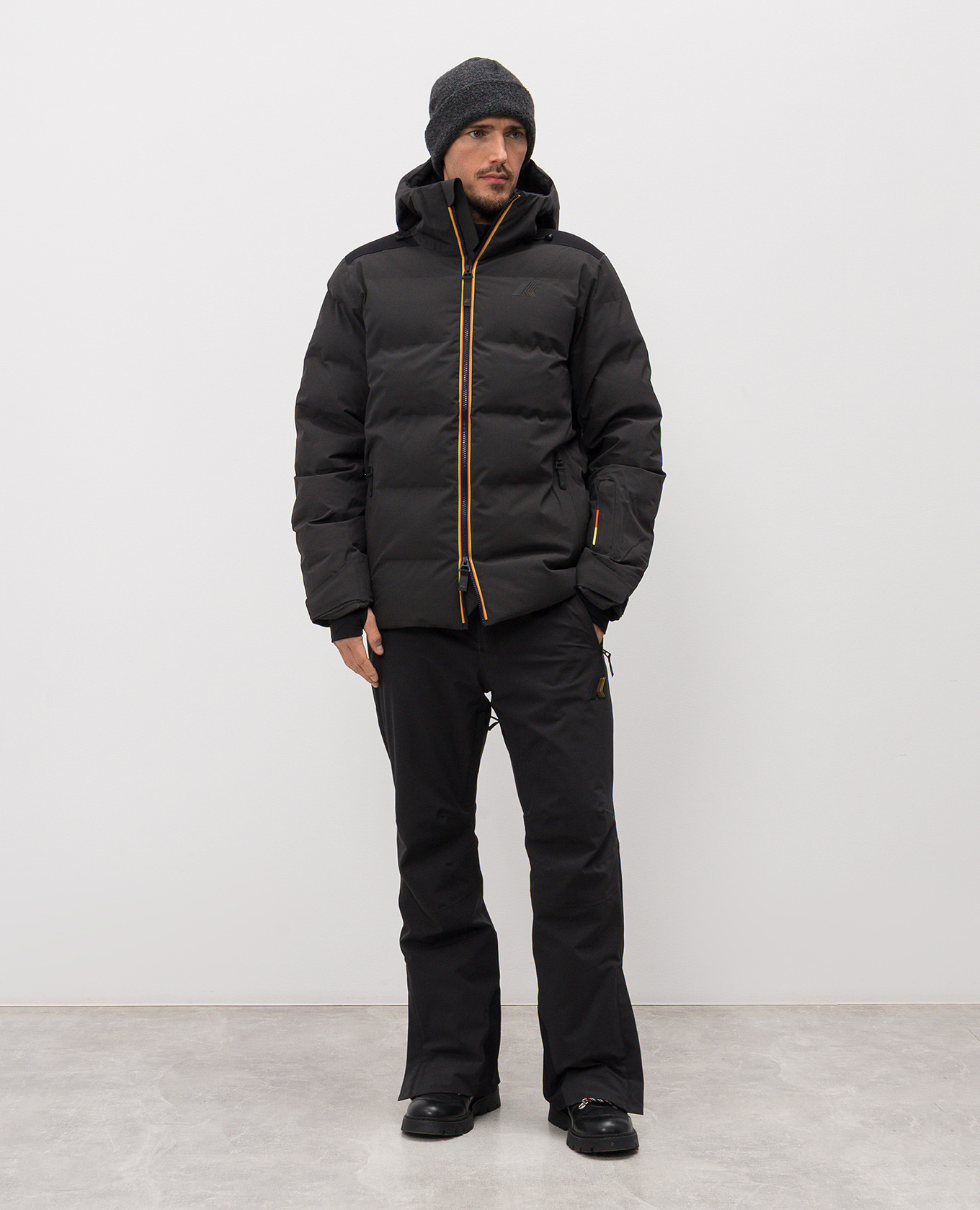 

Black ski jacket MERIB K-Way, Khaki