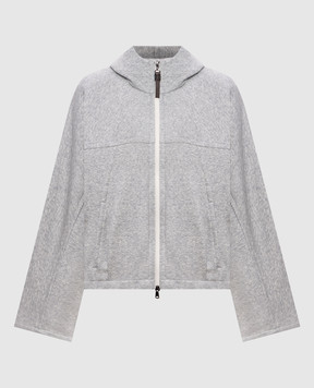 Brunello Cucinelli Grey melange sports jacket MP991B2O06