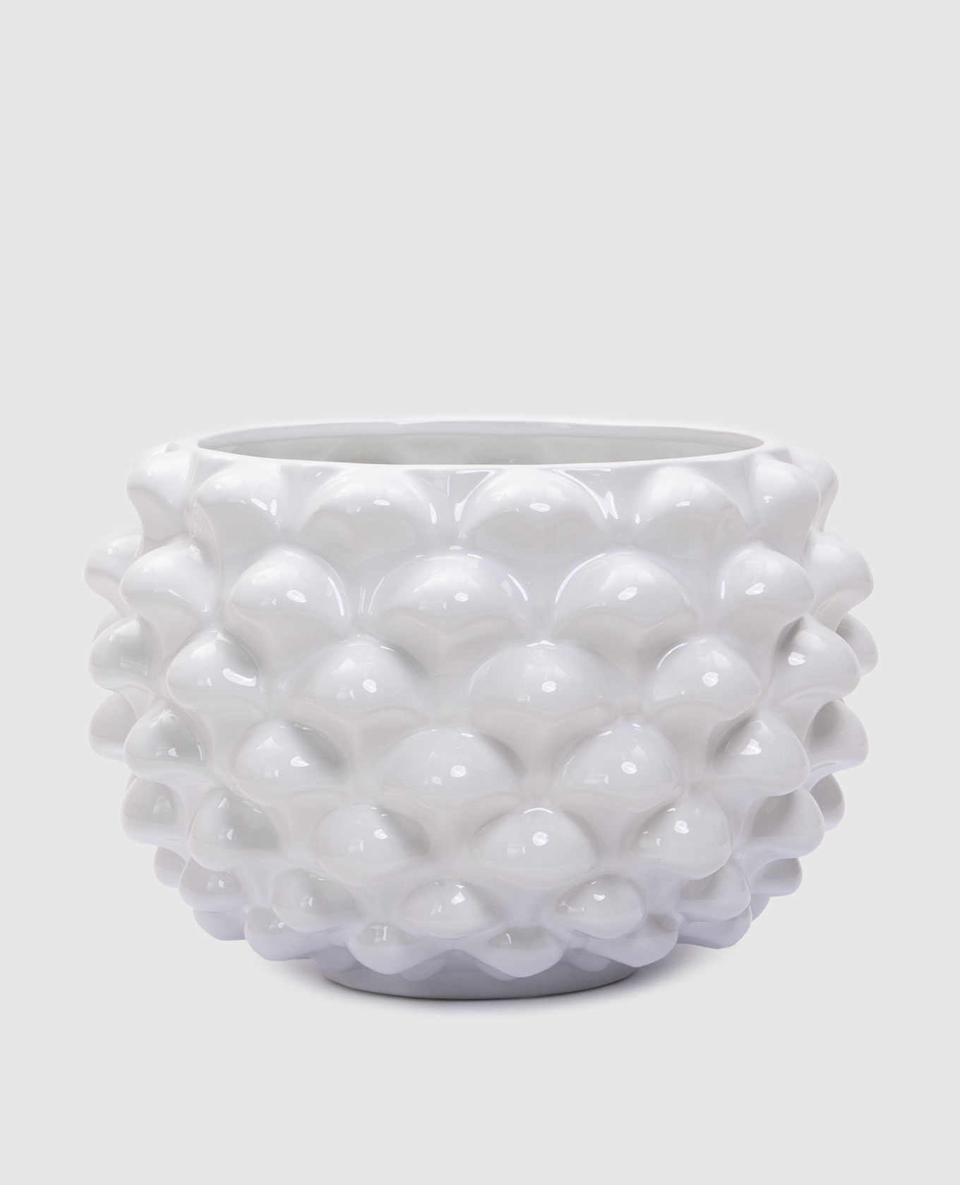 

White cone-shaped planter Palais Royal