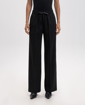 Peserico Black pants with wool P0454902660