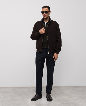 Stefano Ricci Blue wool pants M1T5300161W610