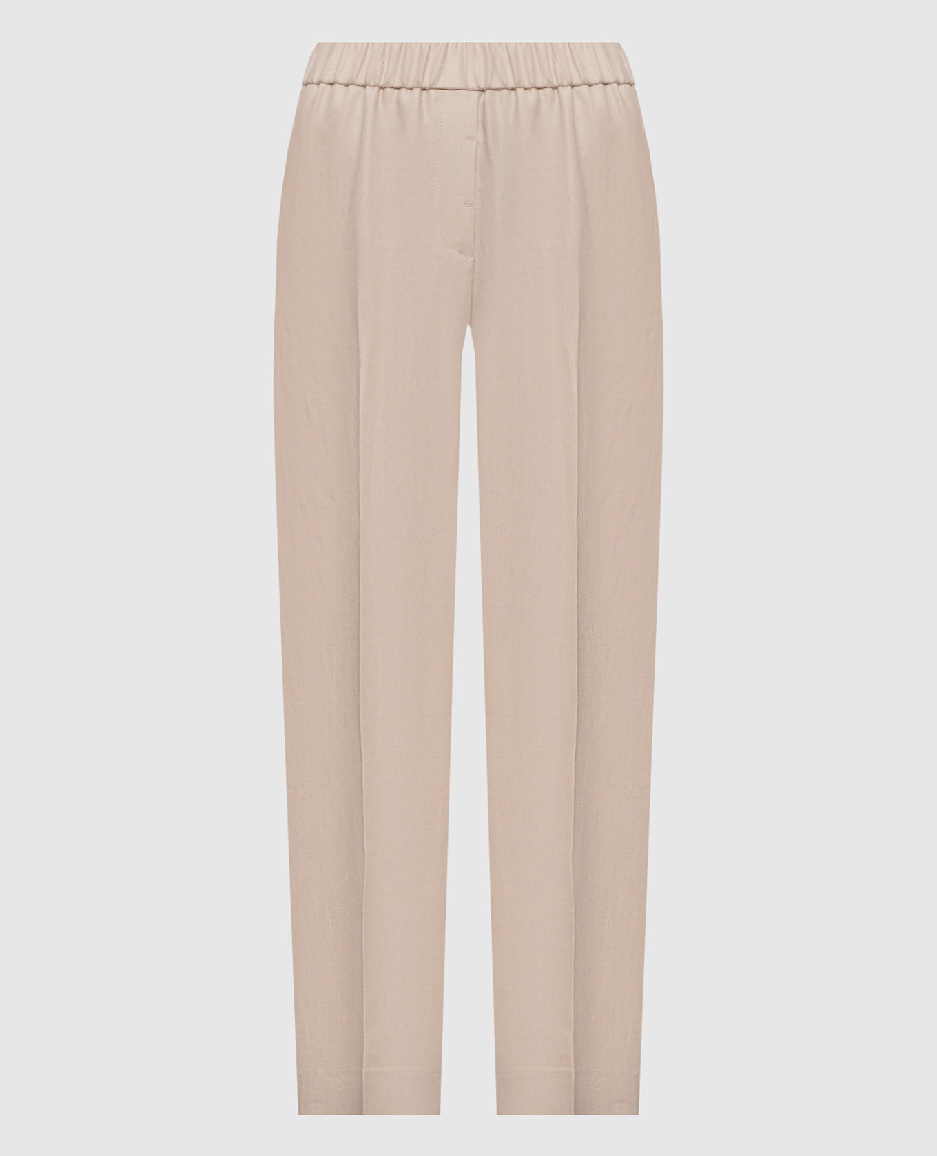 

Beige linen pants Peserico