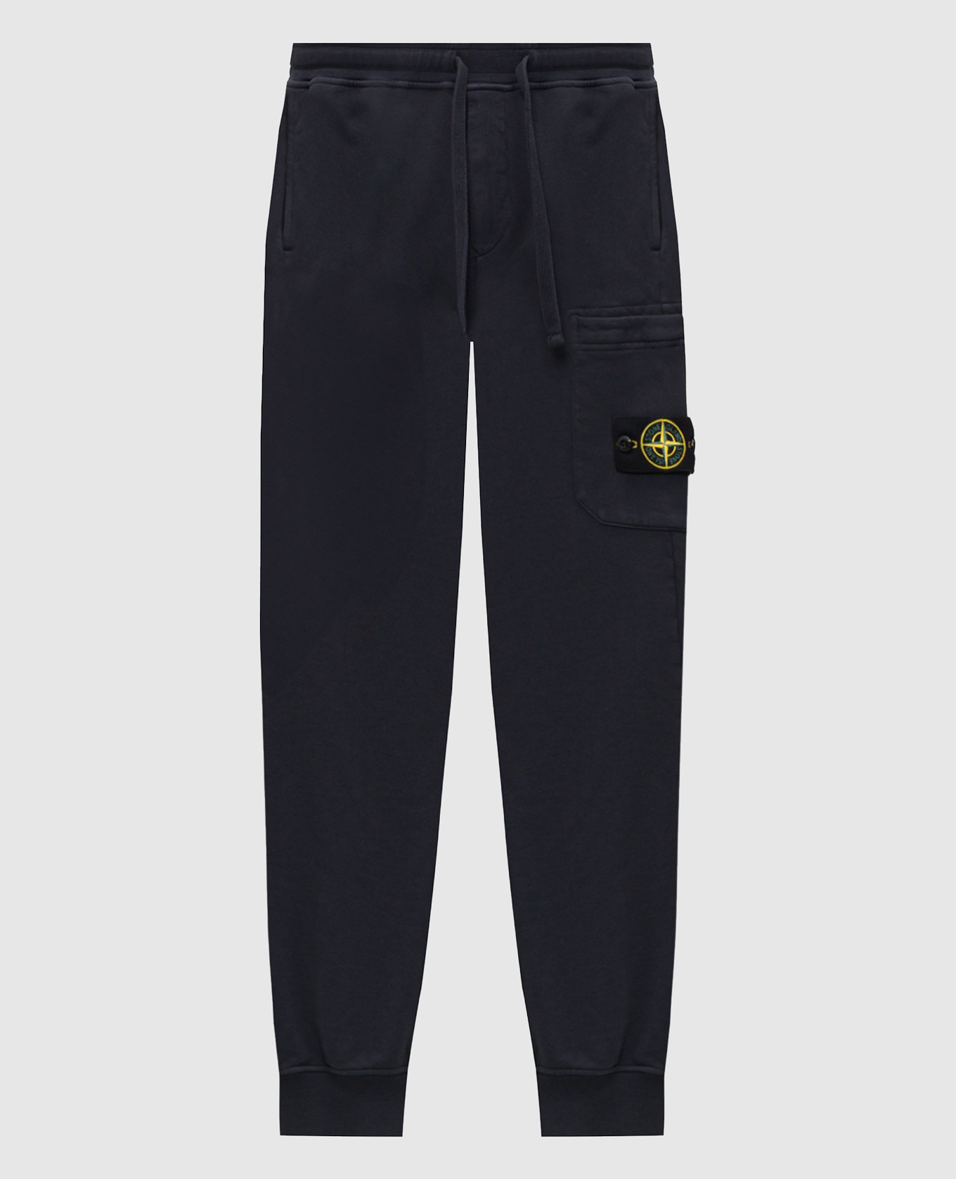 Black joggers with logo