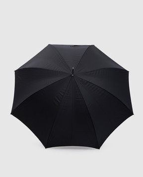 Pasotti Silver Lion black umbrella-cane OMITUO478SCTL508905
