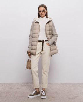 Brunello Cucinelli Beige down jacket MD5987779P
