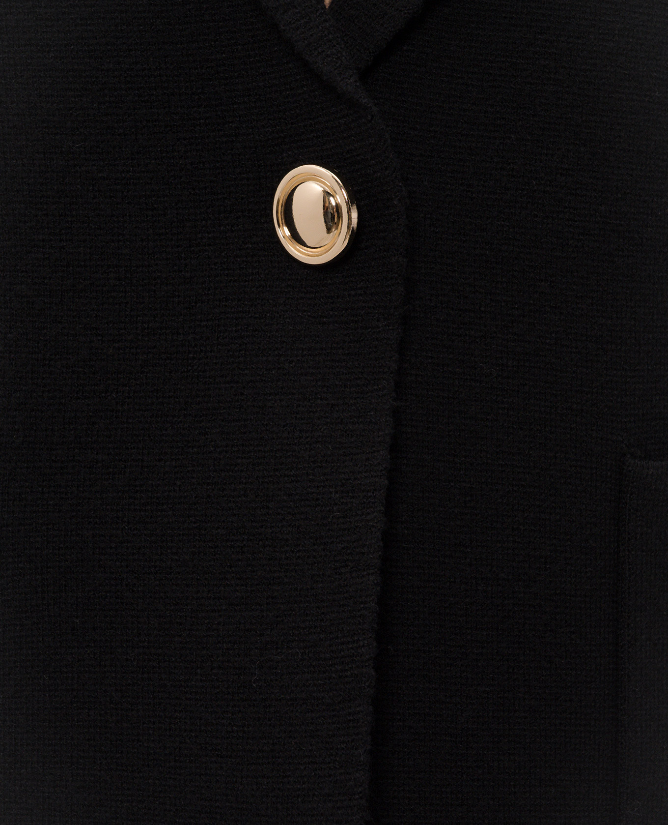 Black jacket with layering effect Twinset 5