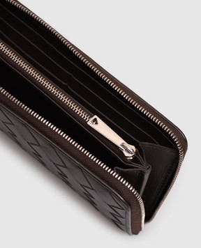 Bottega Veneta Brown Intrecciato leather wallet 814838VCPQ4