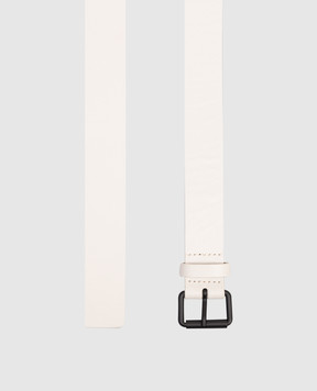 Sofie D`Hoore VARNIA ivory leather belt VARNIA25LNA