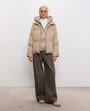 Be Florence Beige down jacket EM2656B