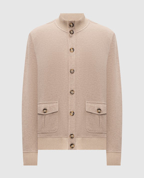 Pini Parma Beige cardigan CARDJERSTAU