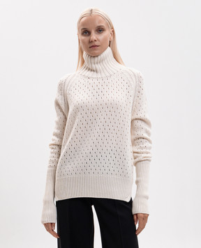 Ermanno Scervino Ivory cashmere sweater D495M324JBV