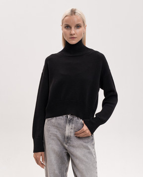 Dondup Dolcevita black wool sweater DT380M00796D002