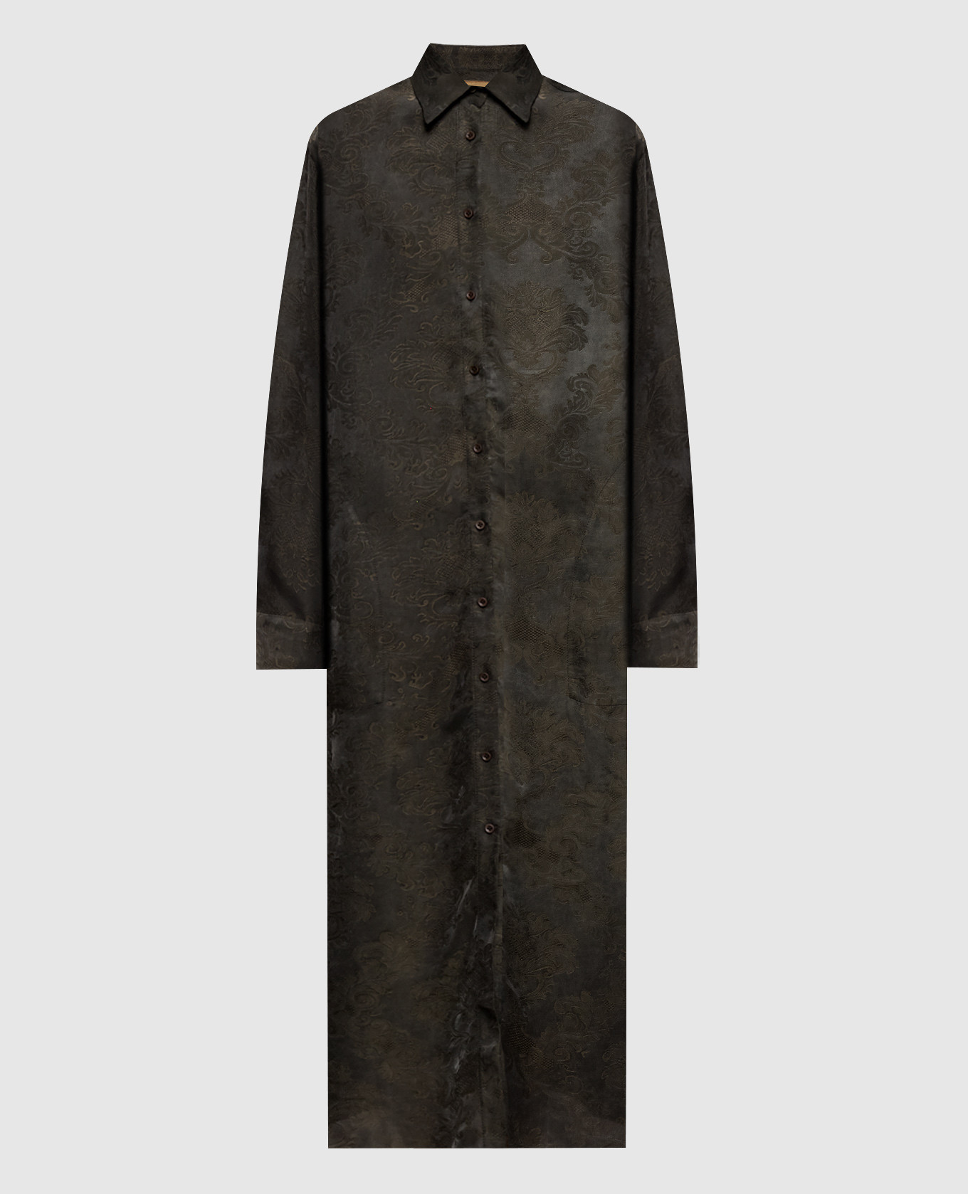 Amare green patterned dress
