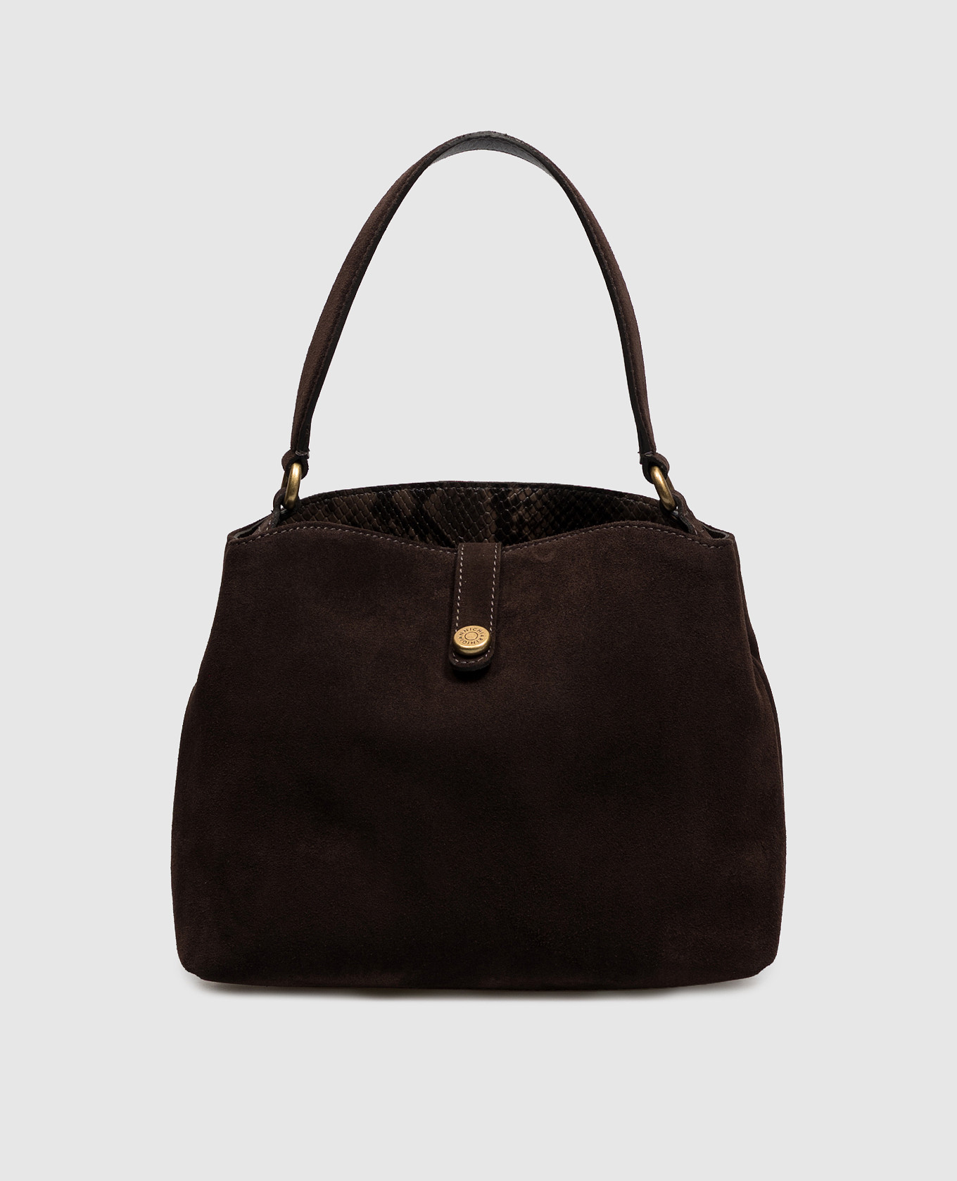 Suede bag FIONA Gianni Chiarini
