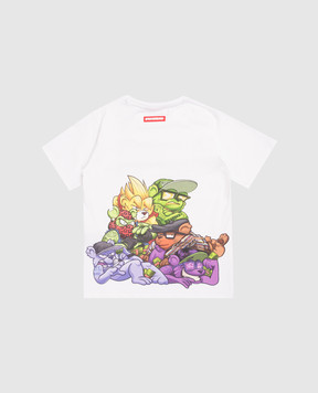 Sprayground Show the Shark Kids White T-Shirt SPY1420WHT